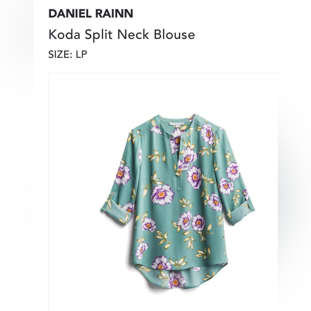 ✨ Make Me An Offer! ✨. Daniel Rainn Koda Split Neck Blouse